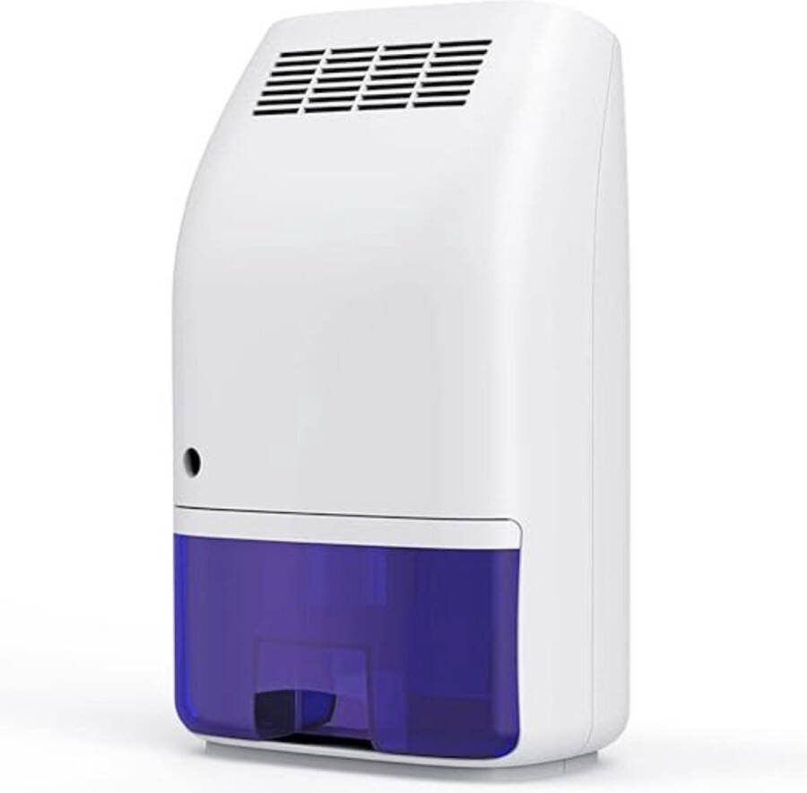 Reseau goods Vochtvreter Elektrisch Deshumidificateur Luchtontvochtiger Dehumidifier Ontvochtiger Luchtreiniger Kelder Voor in Huis Slaapkamer & Badkamer 700ML Wit