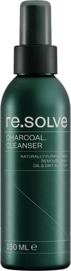 Re.solve skin Charcoal Cleanser Gezichtsreiniger- Gezichtsverzorging Houtskool Microplastic Vrij