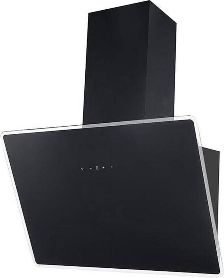 Respekta CH 112060 S schuine afzuigkap 60 cm A++ label Luchtafvoer Recirculatie Touchscreen Schuine dampkap 60 cm