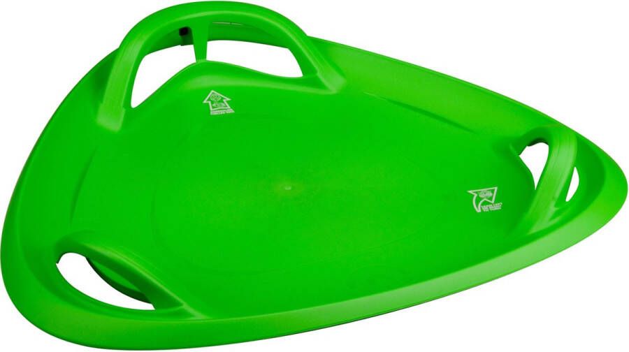 Thystoys Schreuders Sport Slee Glijschotel Snow Triangel Groen