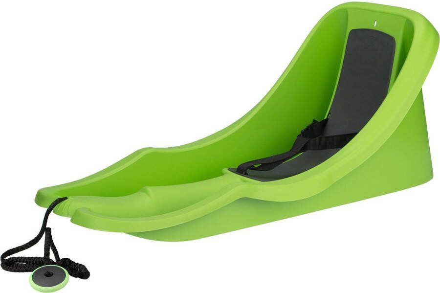 Restart Slede Kunststof Baby Rider Lime Antraciet