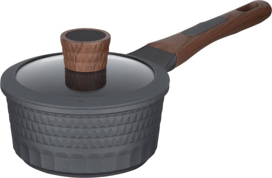 Resto Kitchenware Steelpan Capella ø 16 cm 1.4 Liter Standaard anti-aanbaklaag