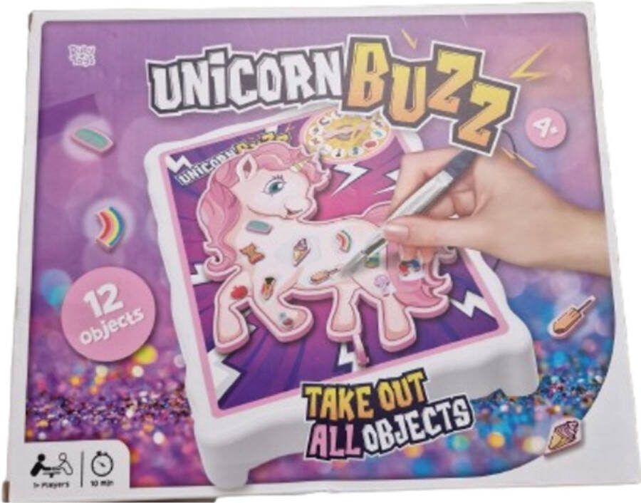 Retail ready Unicorn Buzz kinderspel Kinderen Actiespel Behendigheid Familiespel