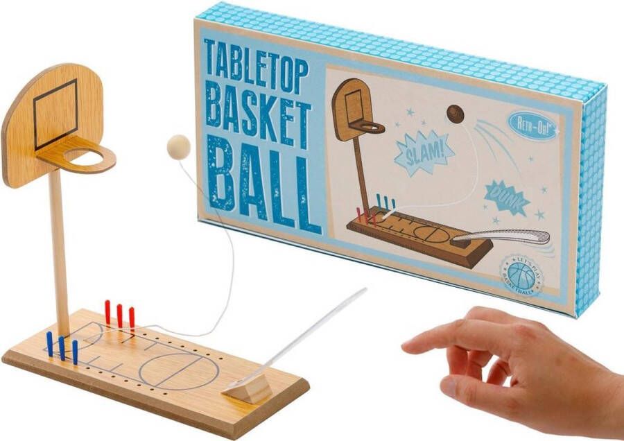Retr-Oh mini spelletje game Basketbal voor volwassenen en kinderen