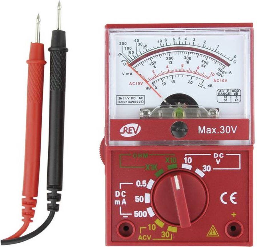 REV Analoge spiegelschaal multitester