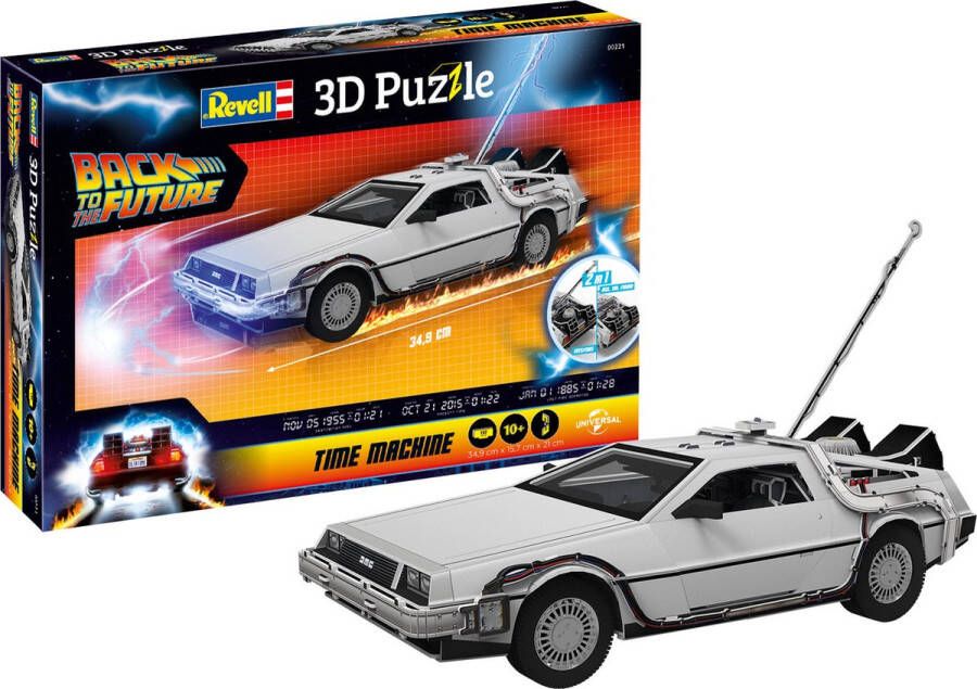 Revell 00221 DeLorean Back to the Future 3D Puzzel