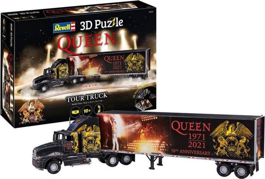 Revell 00230 QUEEN Tour Truck 50th Anniversary 3D Puzzel
