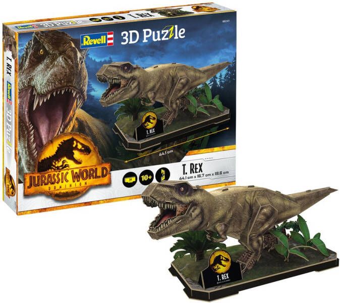 Revell 00241 Jurassic World Dominion T-Rex 3D Puzzel