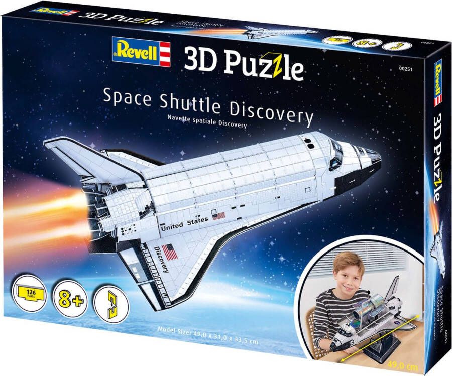Revell 00251 Space Shuttle Discovery 3D Puzzel