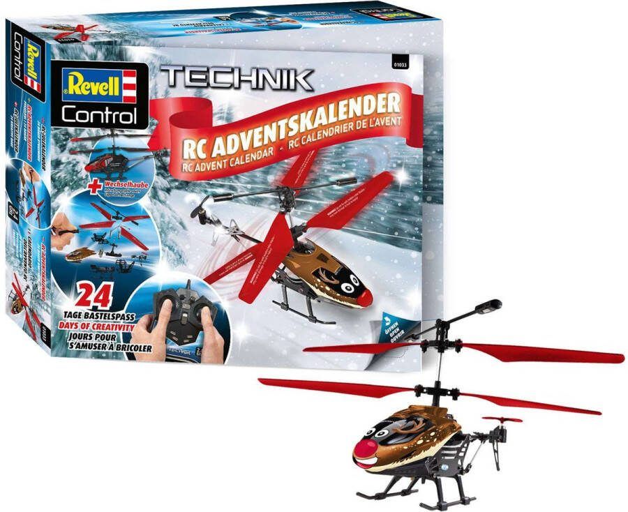 Revell 01033 RC Heli Adventskalender Plastic Modelbouwpakket