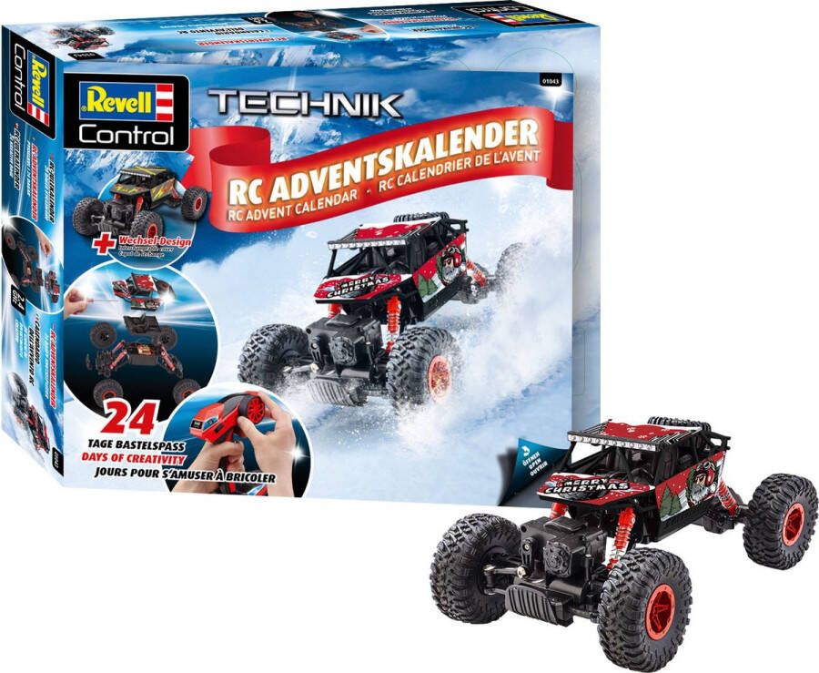 Revell Control Revell 01043 RC Crawler Adventskalender RC Plastic Modelbouwpakket