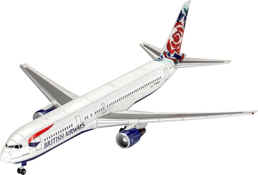 Revell 03862 RV 1:144 Boeing 767-300ER British Airways Chelsea Rose Vliegtuig (bouwpakket) 1:144