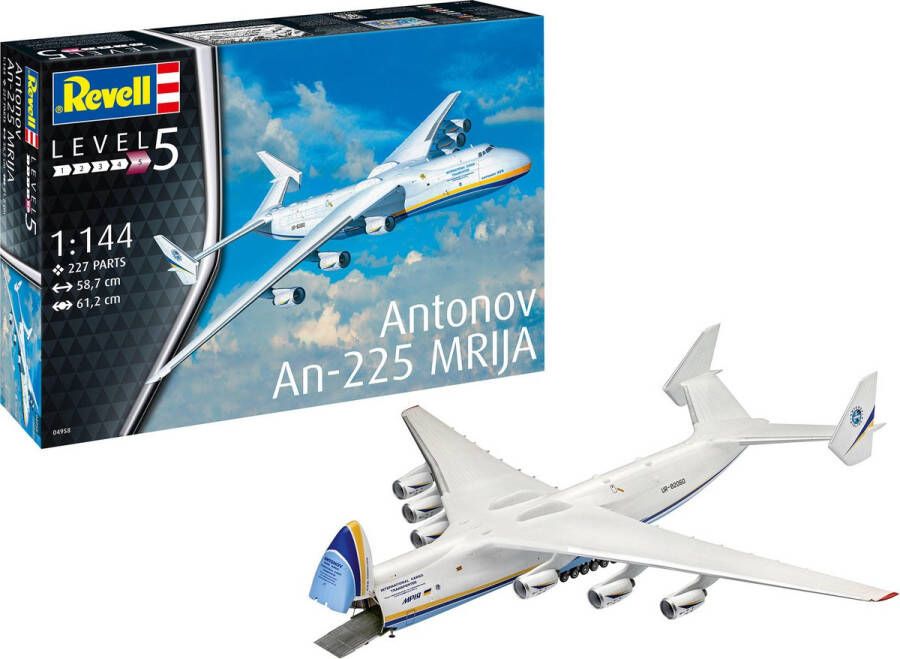 Revell 04958 Antonov An-225 Mrija Vliegtuig (bouwpakket) 1:144