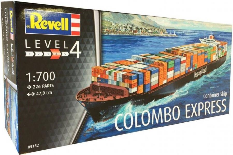 Revell 1:700 05152 Container Ship COLOMBO EXPRESS Plastic Modelbouwpakket