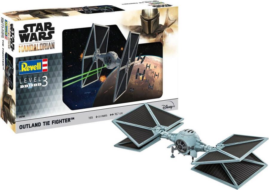 Revell 06782 The Mandalorian: Outland TIE Fighter Science Fiction (bouwpakket)