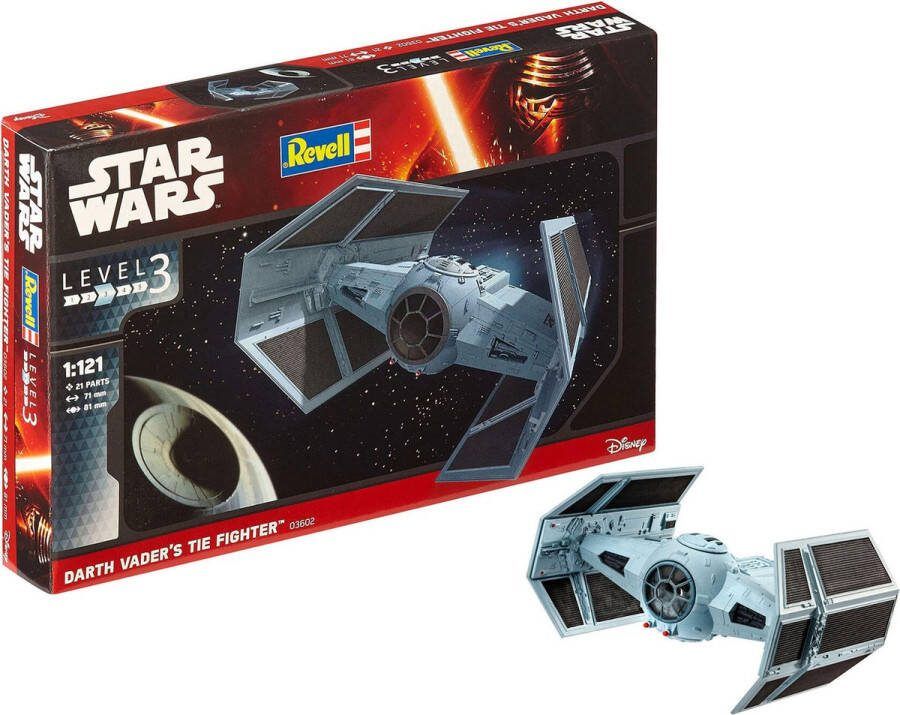 Revell 03602 Star Wars Darth Vader´s Tie Fighter Science Fiction (bouwpakket)