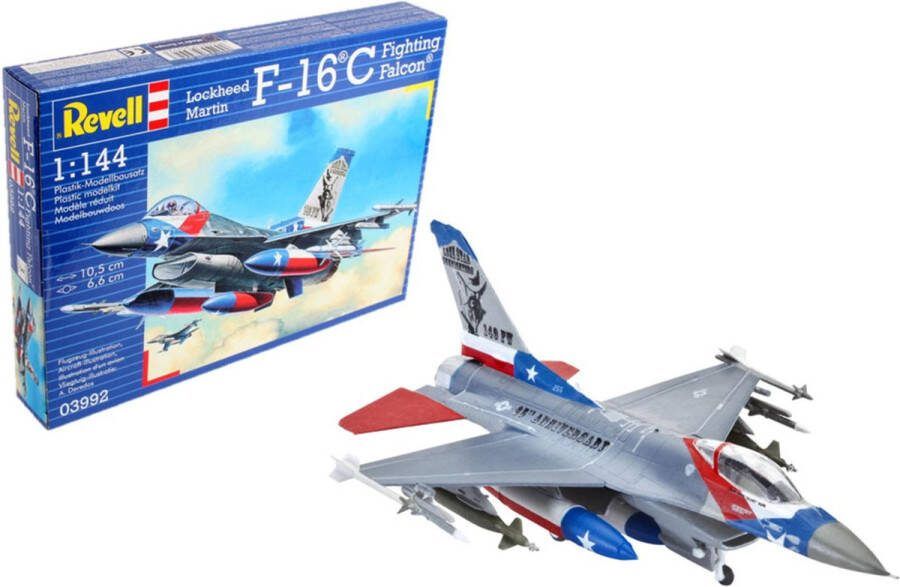 Revell 1:144 03992 Lockheed Martin F-16C Fighting Falcon Plastic Modelbouwpakket
