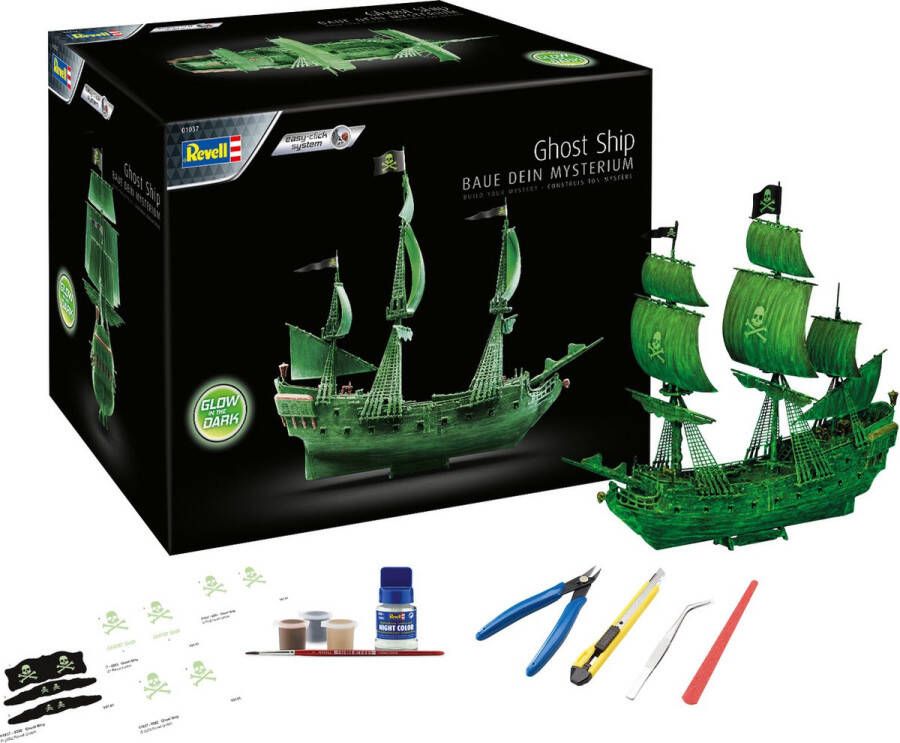 Revell 1:150 01037 Ghost Ship Adventskalender Plastic Modelbouwpakket