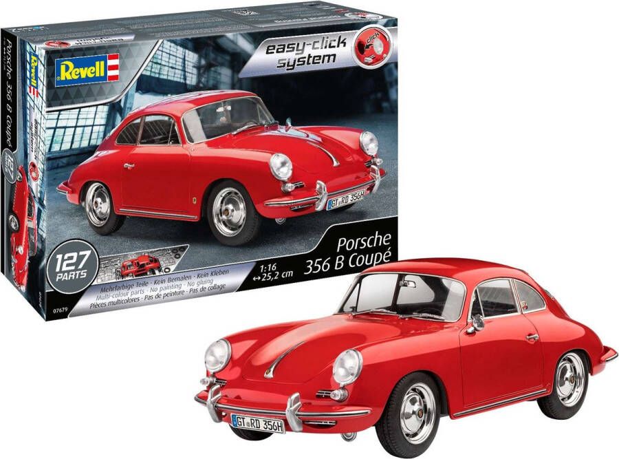 Revell 1:16 07679 Porsche 356 Coupe Plastic Modelbouwpakket