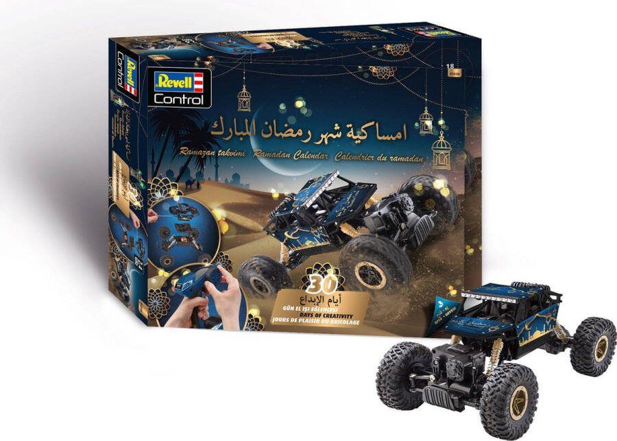 Revell 1:18 01048 RC Crawler Ramadan Kalender RC Plastic Modelbouwpakket