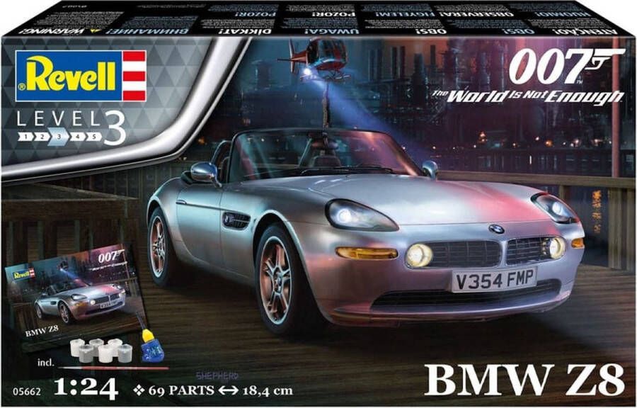 Revell 1:24 05662 James Bond 007 BMW Z8 Geschenkset Plastic Modelbouwpakket