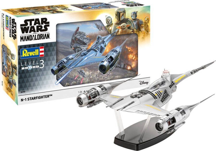 Revell 1:24 06787 Star Wars The Mandalorian N1 Starfighter Plastic Modelbouwpakket