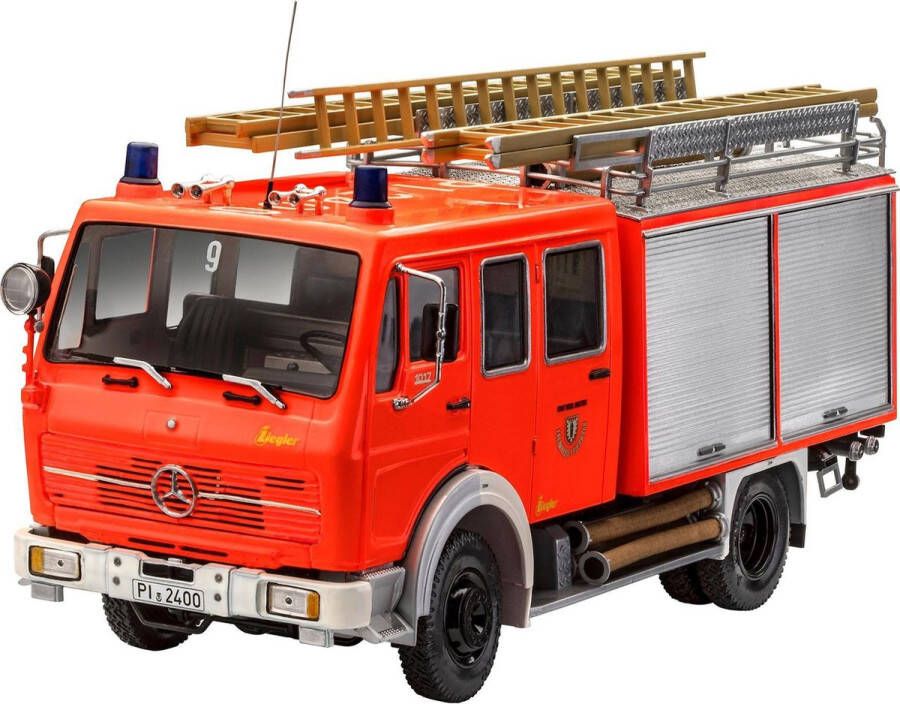 Revell 1:24 07655 Mercedes-Benz 1017 LF 16 Fire Ladder Truck Limited Edition! Plastic kit