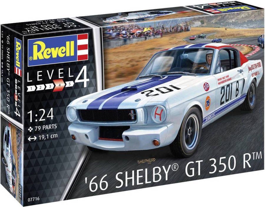 Revell 1:24 07716 1965 Shelby GT 350 R Auto Plastic Modelbouwpakket