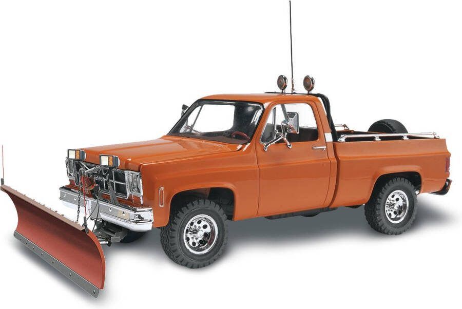 Revell 1:24 17222 GMC Pickup w Snow Plow Plastic Modelbouwpakket