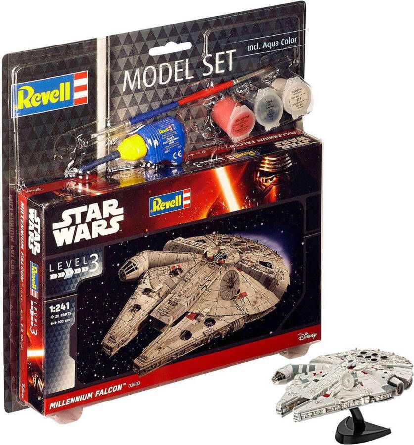 Revell 1:241 63600 Millennium Falcon STAR WARS Model Set Plastic Modelbouwpakket