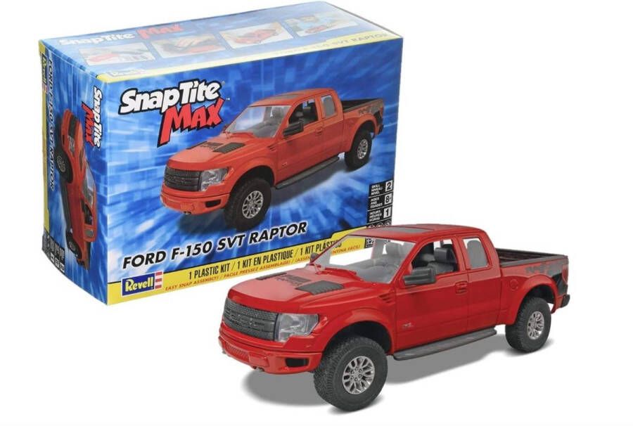 Revell 1:25 11233 2013 Ford Raptor Snap Tite Kit Plastic Modelbouwpakket