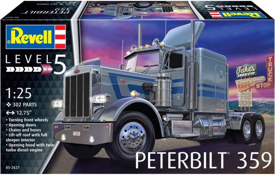 Revell 1:25 12627 Peterbilt 359 Truck Plastic kit