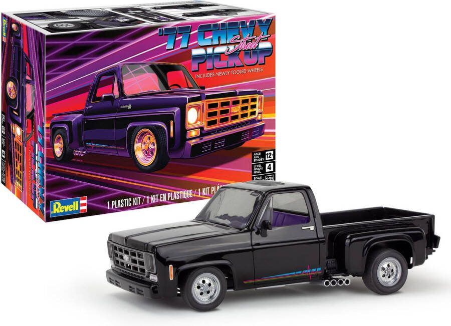 Revell 1:25 14552 Chevy Squarebody Street Truck 1976 Plastic Modelbouwpakket