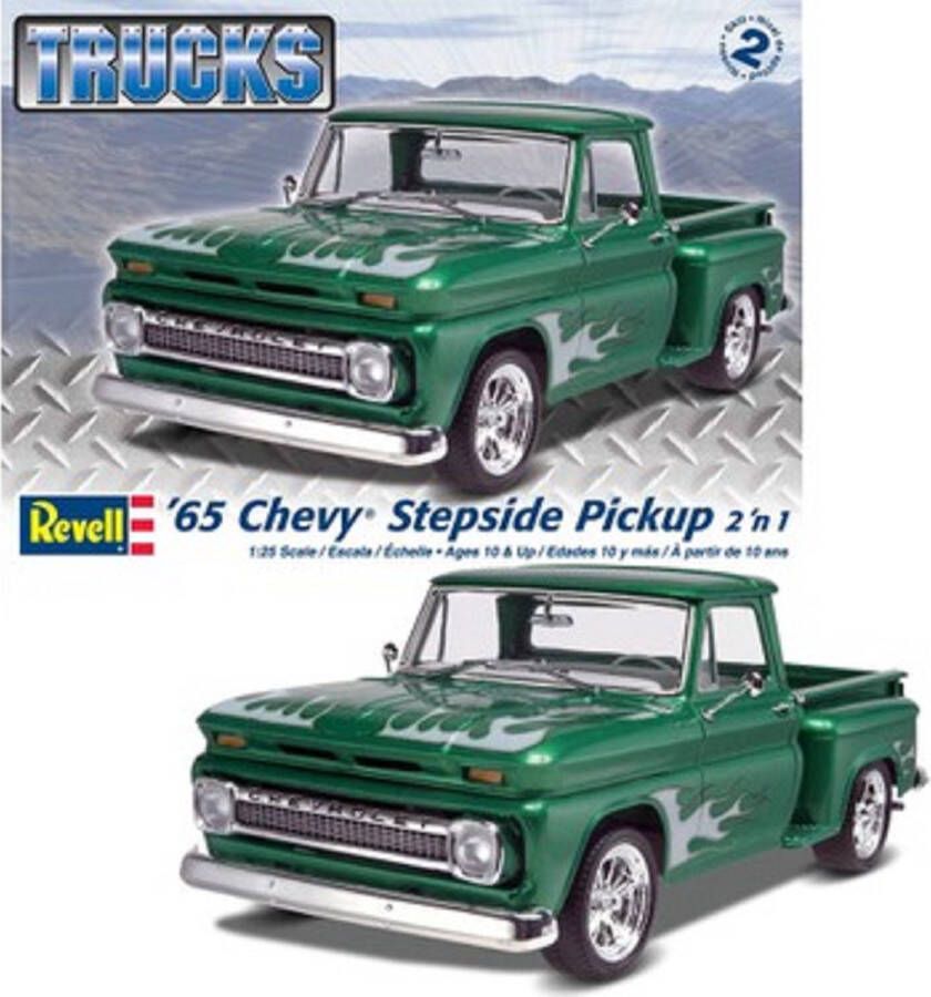 Revell 1:25 17210 Chevy Stepside Pickup Plastic Modelbouwpakket