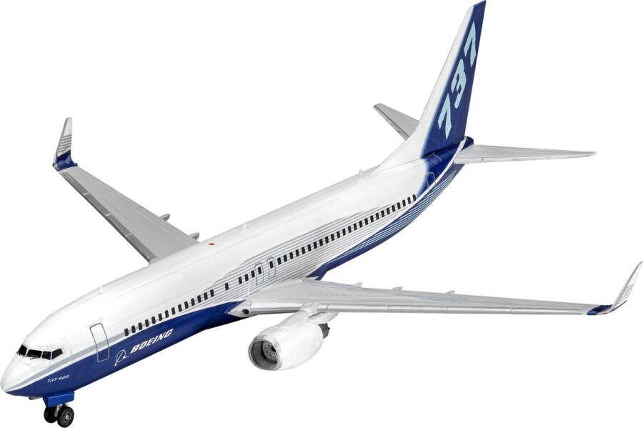 Revell 1:288 63809 Boeing 737-800 Vliegtuig Model Set Plastic Modelbouwpakket