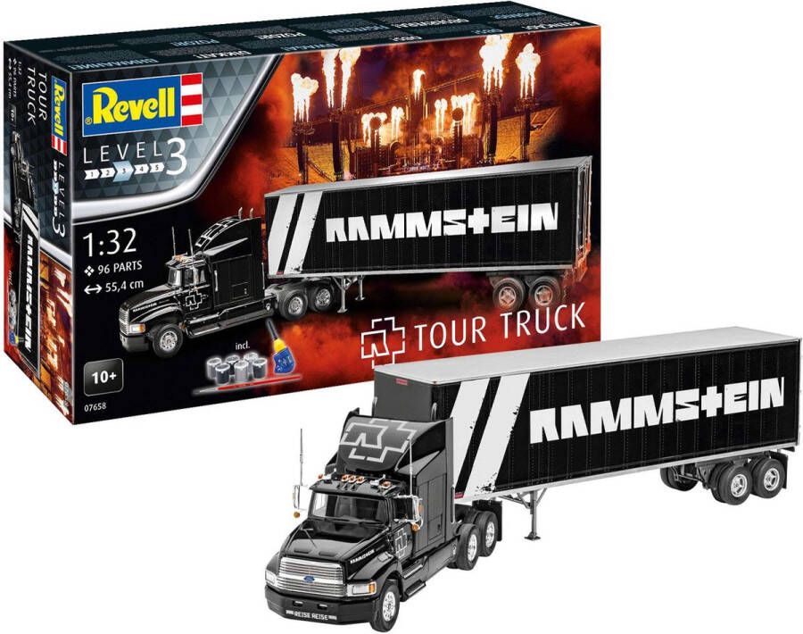 Revell 1:32 07658 Tour Truck Rammstein Gift Set Plastic Modelbouwpakket