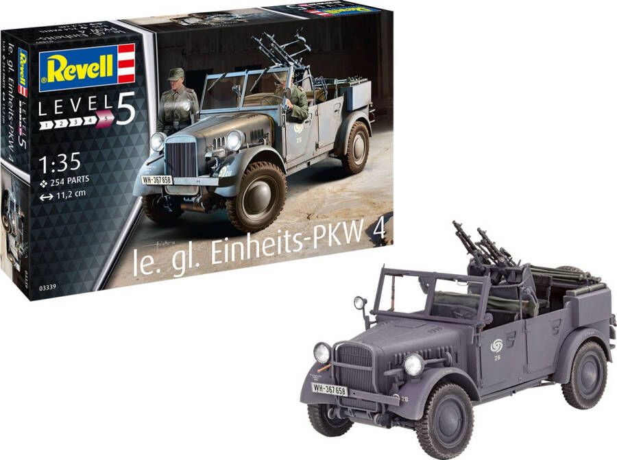 Revell 1:35 03339 Einheits-PKW Kfz.4 Plastic kit