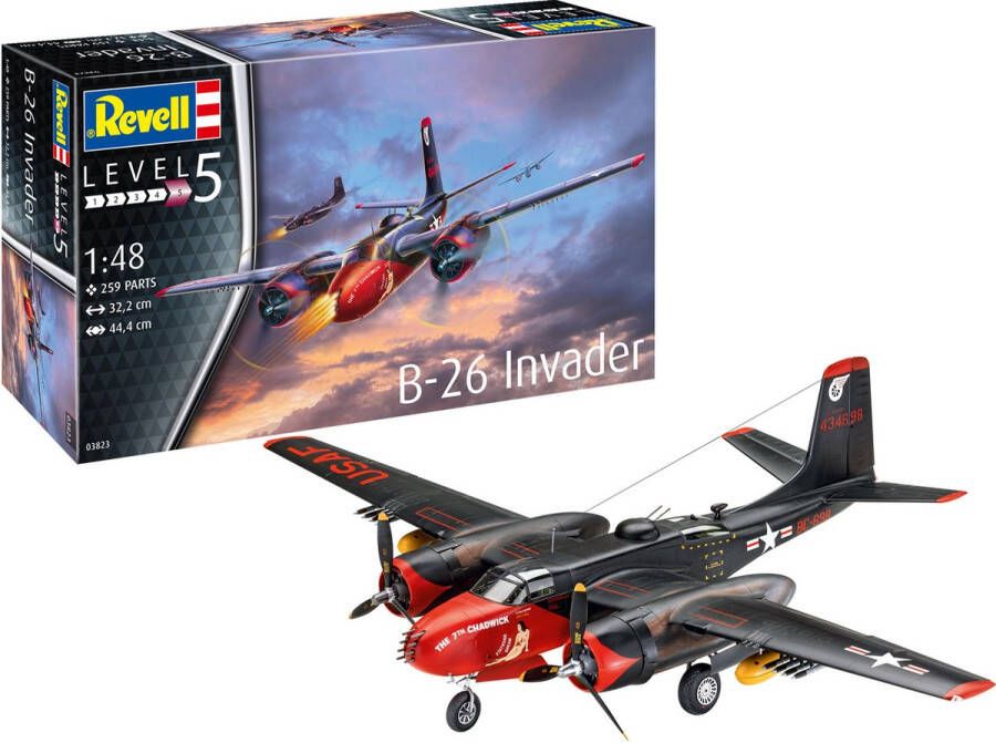 Revell 1:48 03823 B-26C Invader Plane Plastic kit