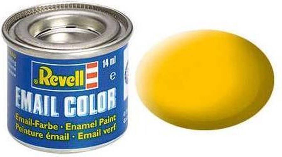 Revell #15 Yellow Matt RAL1017 Enamel 14ml Verf potje
