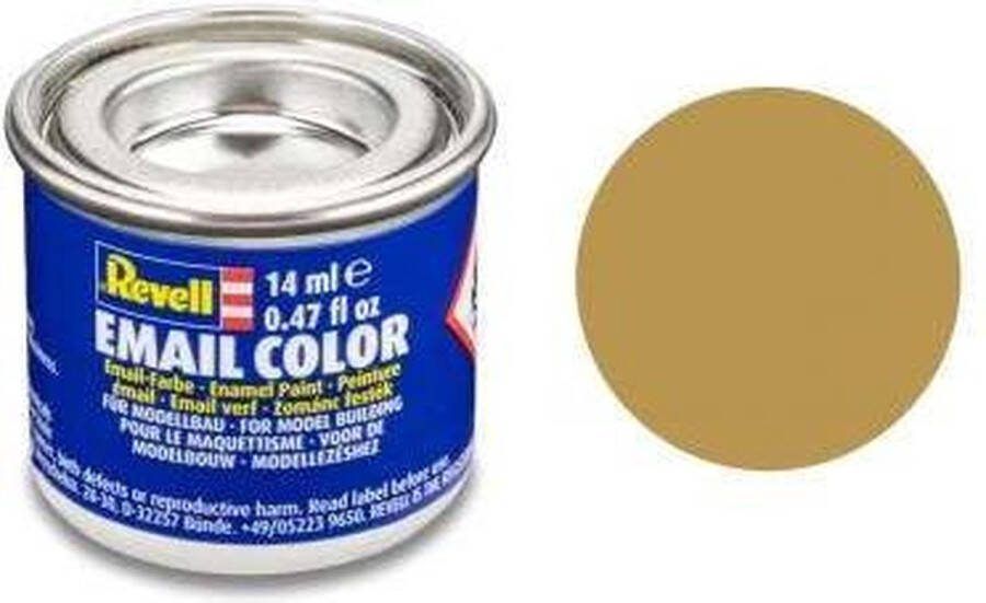 Revell #16 Sand Yellow Matt RAL1024 Enamel 14ml Verf potje