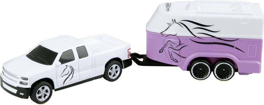 Revell 1:64 23567 RC Pickup Auto met Paarden Trailer RC Model Kant en Klaar