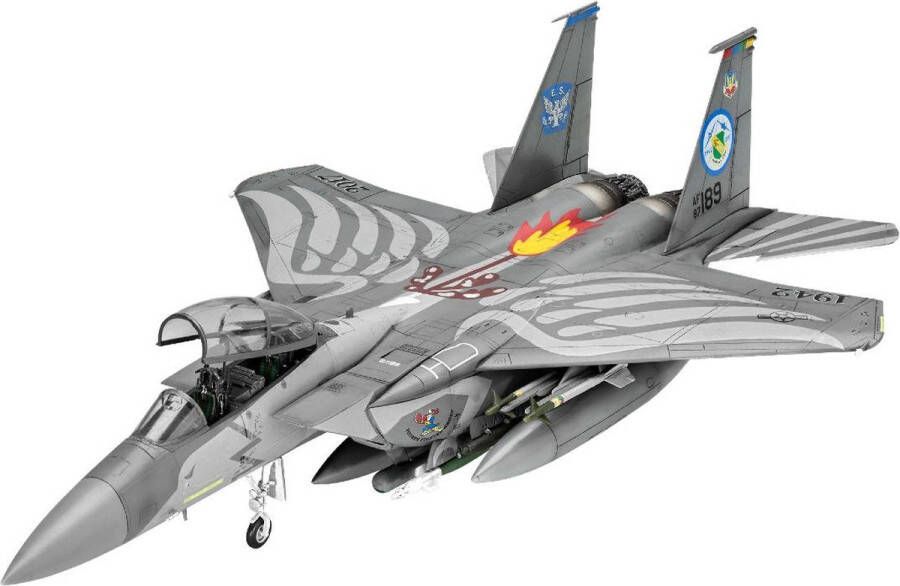 Revell 1:72 03841 F-15E Strike Eagle Jetfighter Plane Plastic Modelbouwpakket