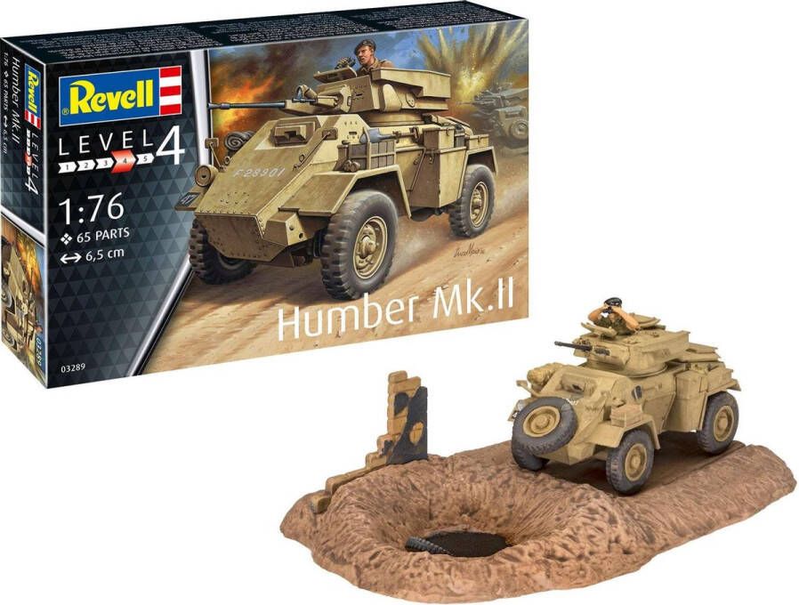 Revell 1:76 03289 Humber Mk.II Plastic Modelbouwpakket