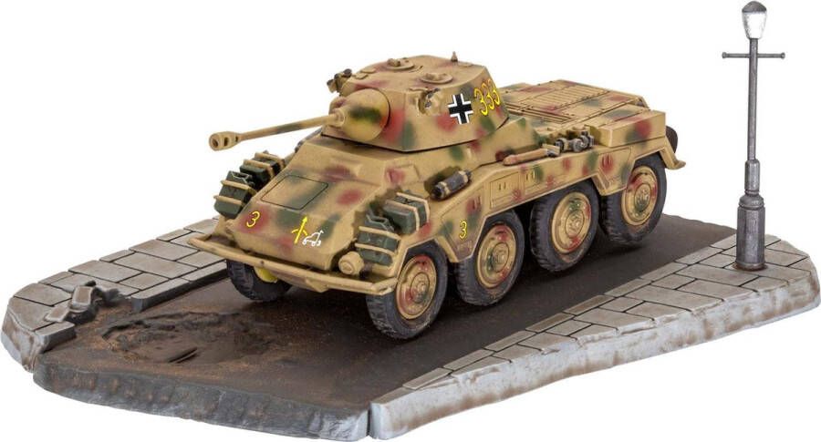 Revell 1:76 03298 First Diorama Set Sd.Kfz. 234 2 Puma Starter kit Plastic Modelbouwpakket