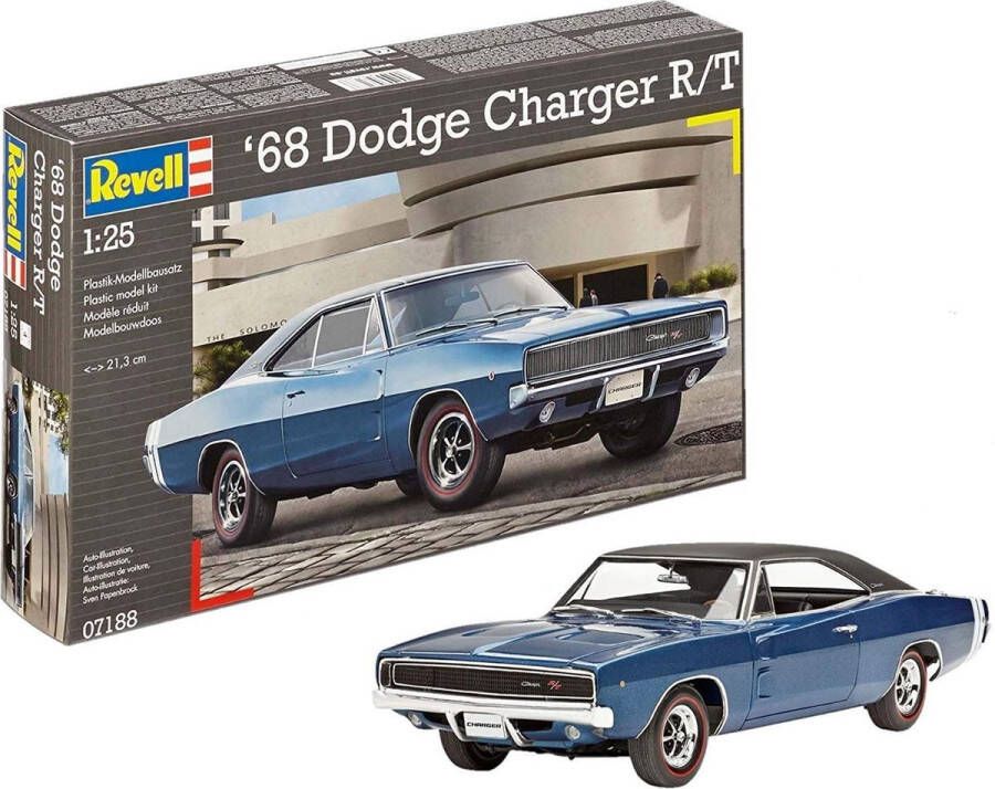 Revell 1968 Dodge Charger R T 07188 Modelbouw