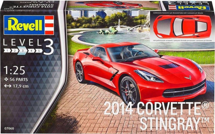 Geen automerk Speelgoed Model Kits 2014 Corvette Stingray C7 (07060)