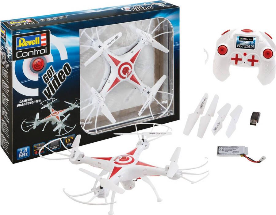 Revell 23858 RC Quadrocopter Go! Video RC Model Kant en Klaar