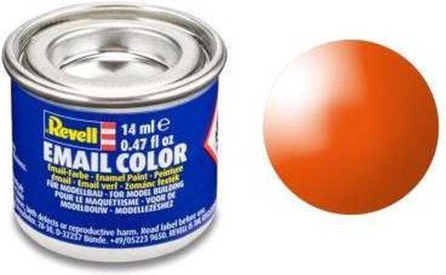 Revell #30 Orange Gloss RAL2004 Enamel 14ml Verf potje