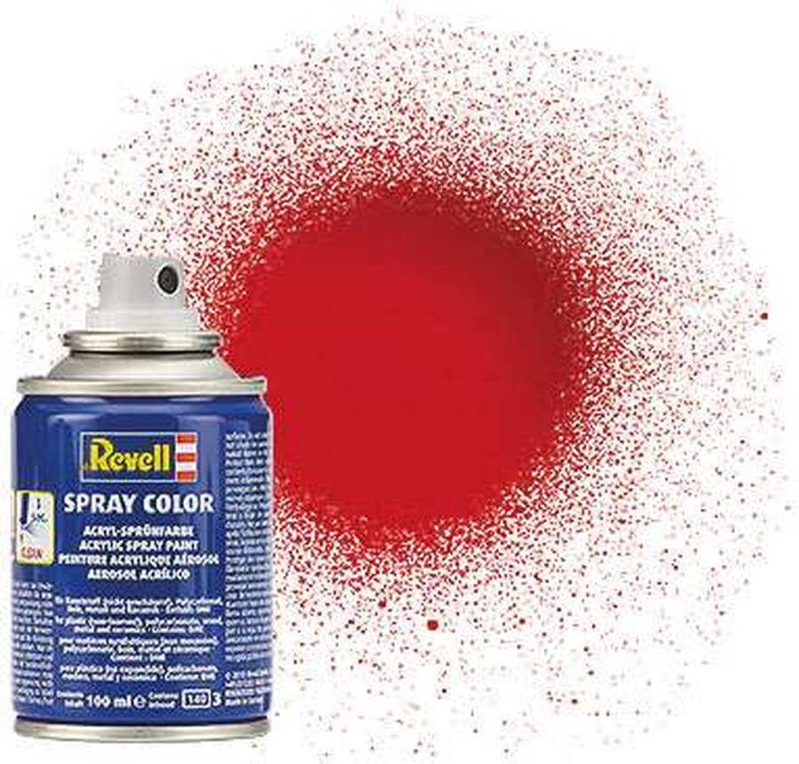 Revell #31 Fire Red Gloss Acryl Spray 100ml Verf spuitbus
