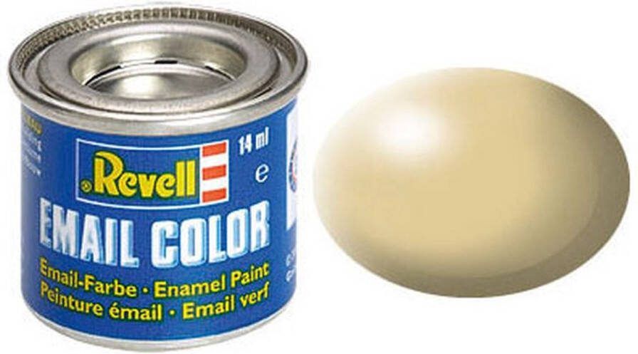Revell #314 Beige Satin RAL1001 Enamel 14ml Verf potje